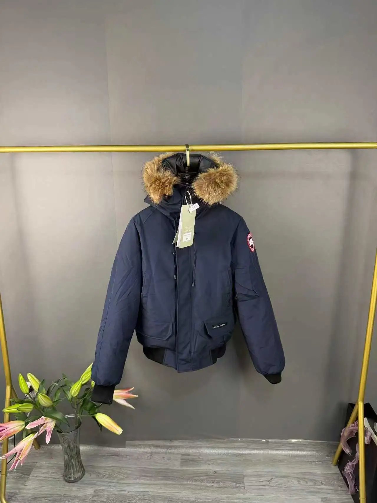 Canada Goose Down Jackets Quilted puffer jacket with Arctic Program sleeve patch — 13