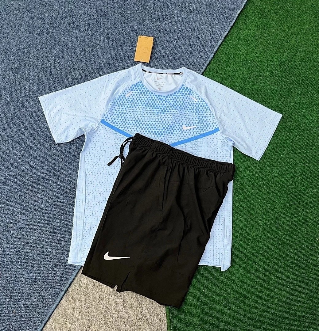 Nike Matching Sets Dri-FIT Short-Sleeve Top and Shorts Set image 13