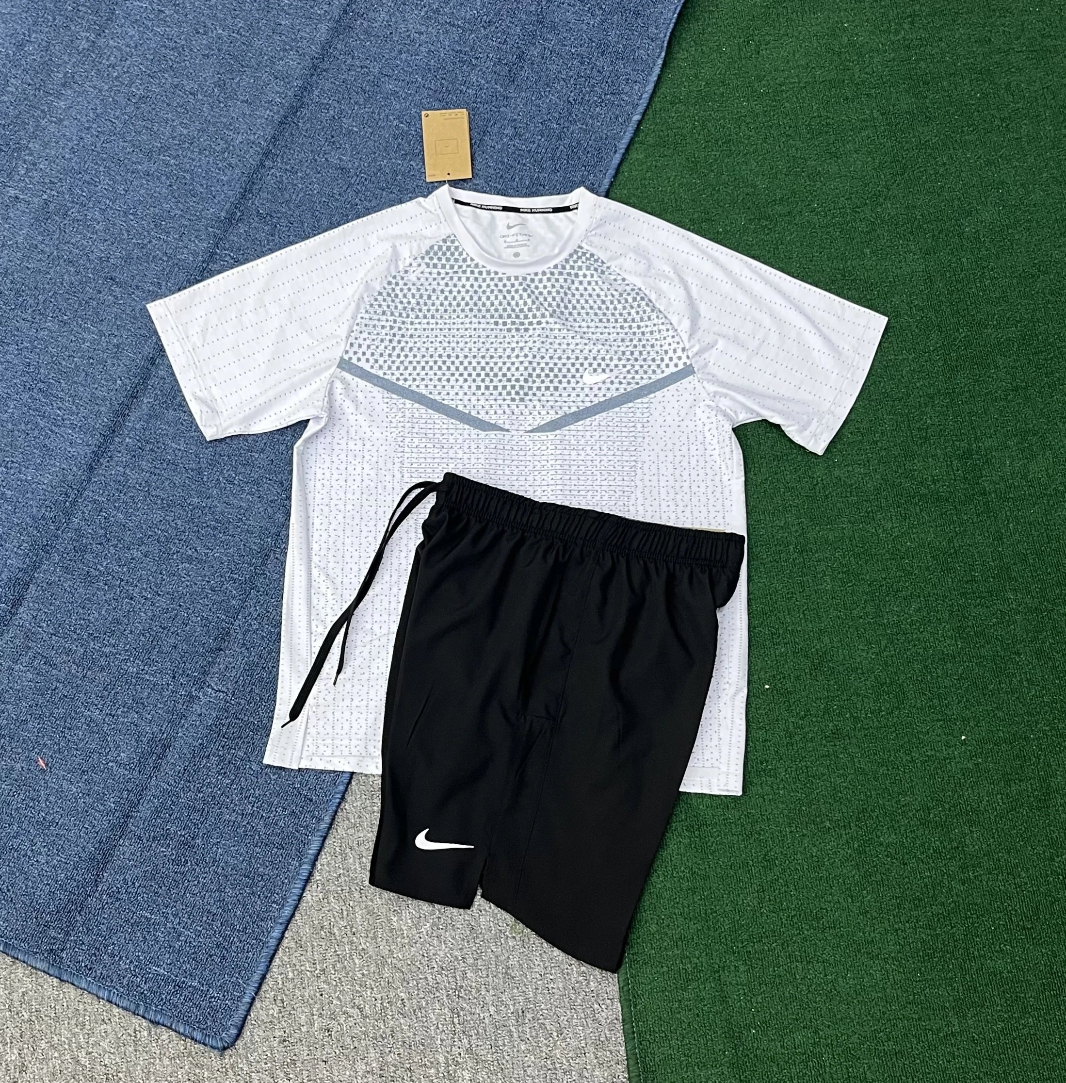 Nike Matching Sets Dri-FIT Short-Sleeve Top and Shorts Set image 10