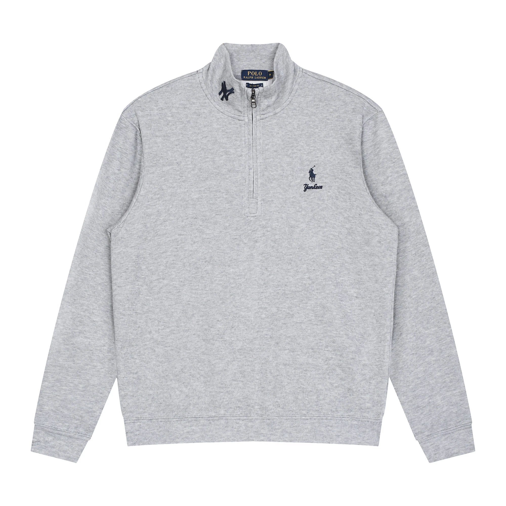 Polo Ralph Lauren Hoodies & Sweatshirts Quarter-Zip Sweatshirt — 615 Gray blue label