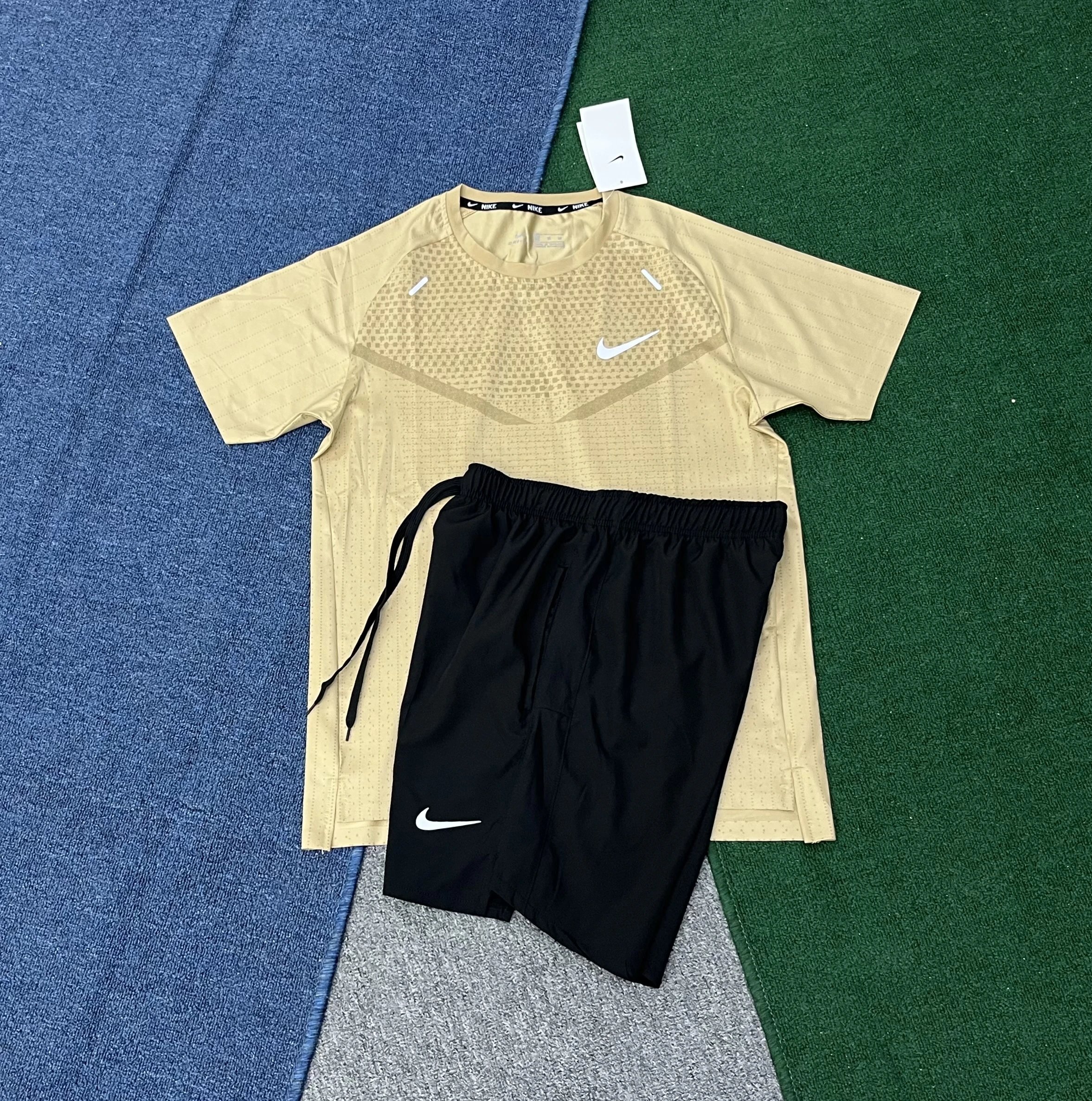 Nike Matching Sets Dri-FIT Short-Sleeve Top and Shorts Set image 11