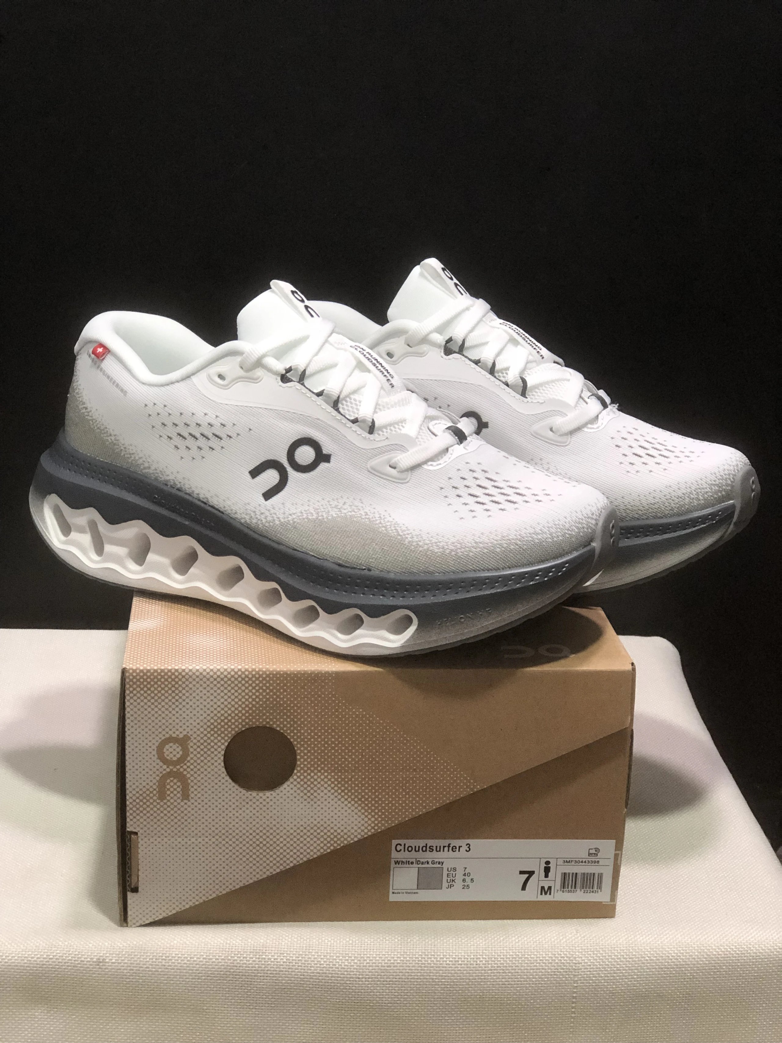 On Cloudtilt and Cloudsurfer 3 running shoes — 36