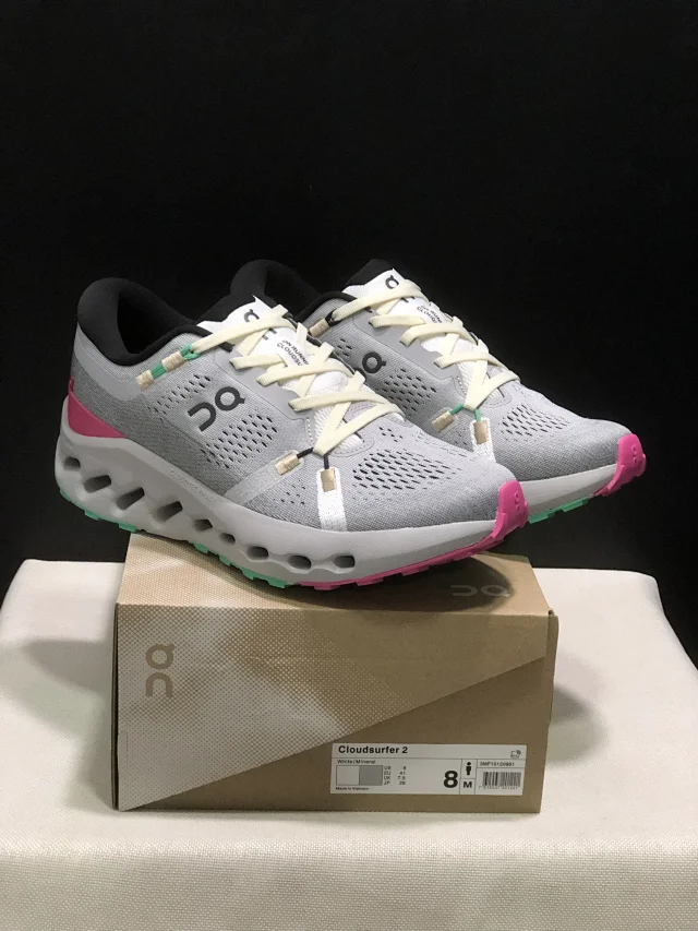 On Sneakers Cloudboom Strike and mesh running shoe styles product detail image 9