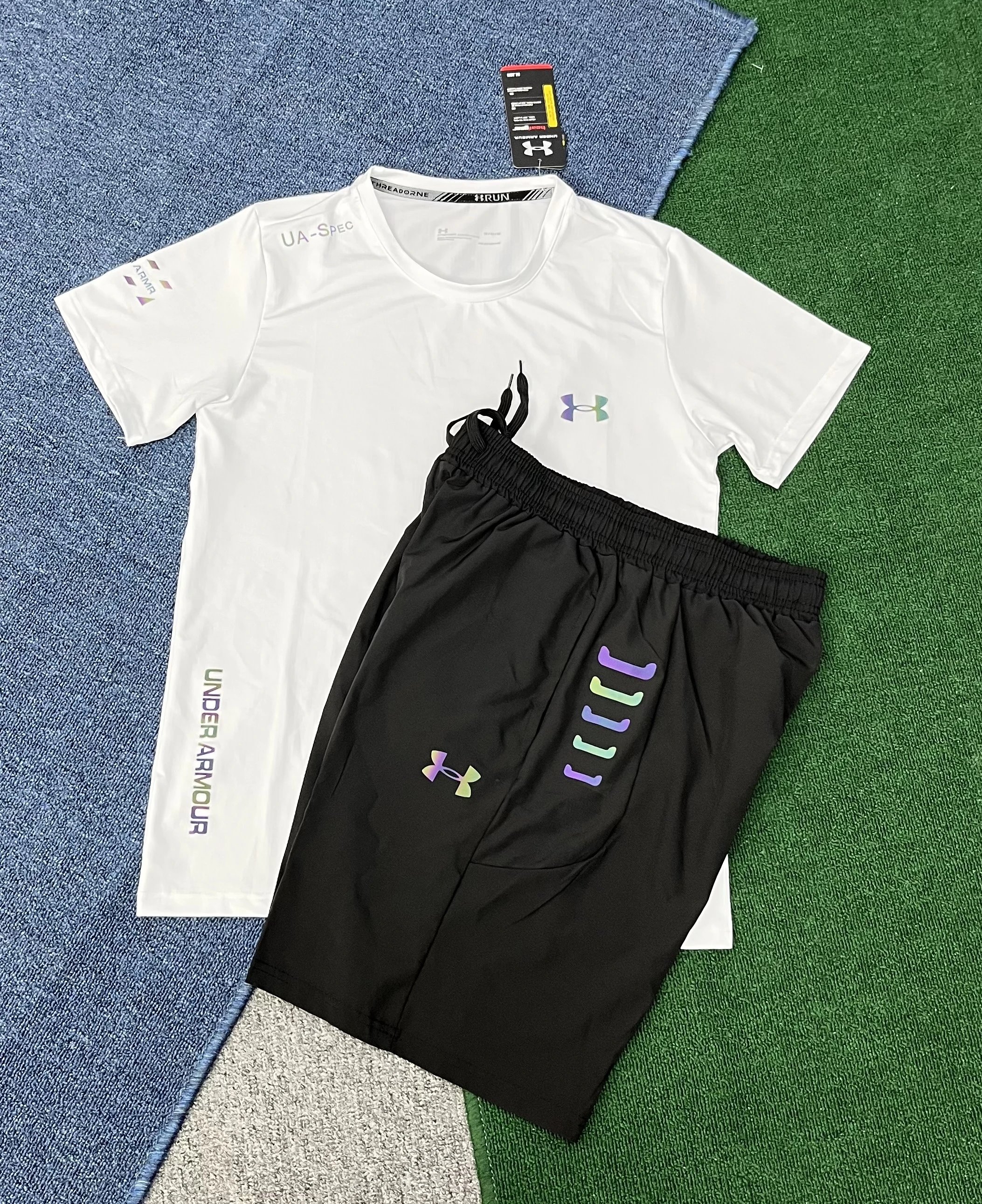Under Armour Matching Sets UA-Spec Short-Sleeve T-Shirt and Shorts Set — 6