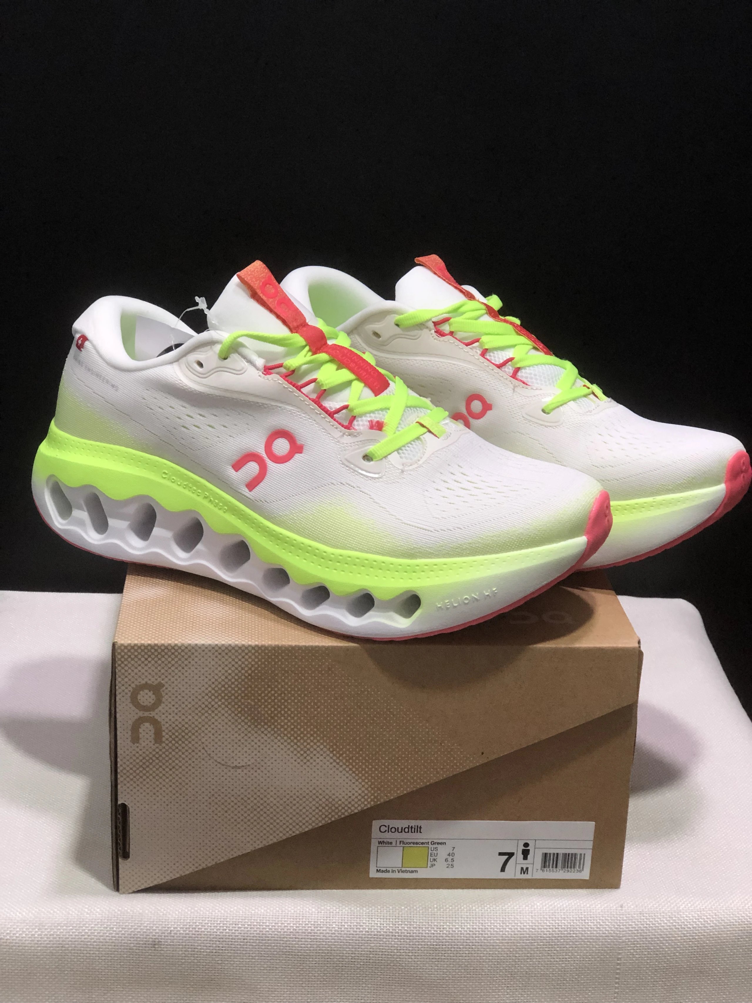 On Cloudtilt and Cloudsurfer 3 running shoes — 38