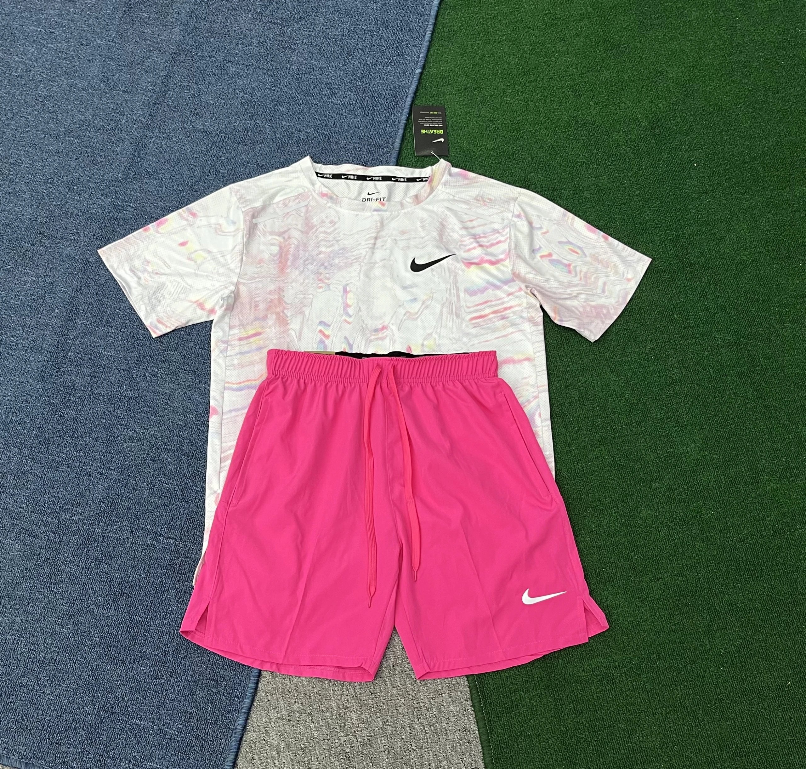 Nike Tracksuits Dri-FIT short-sleeve top and shorts set — 13