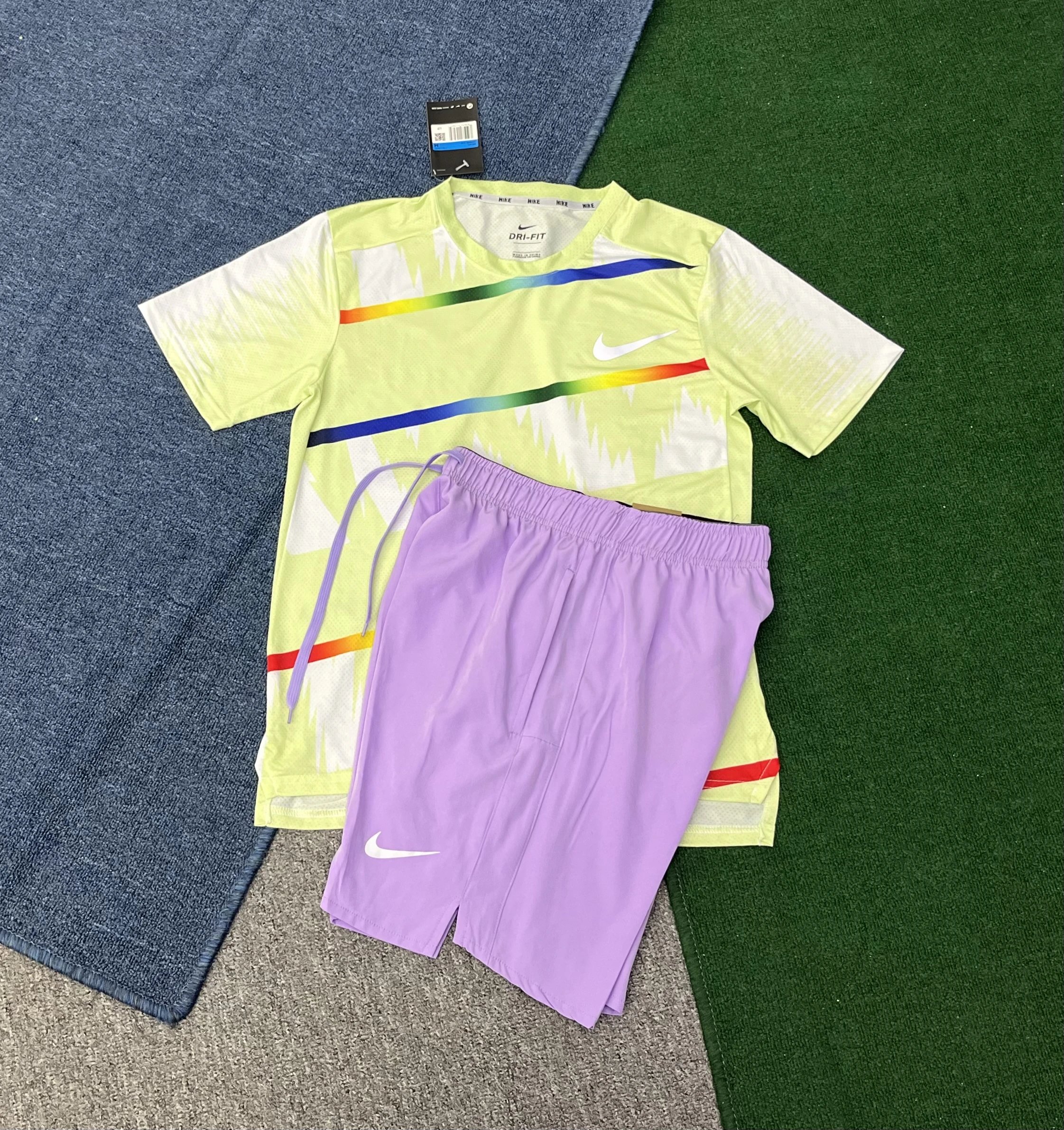 Nike Matching Sets Dri-FIT short-sleeve T-shirt and shorts set image 7