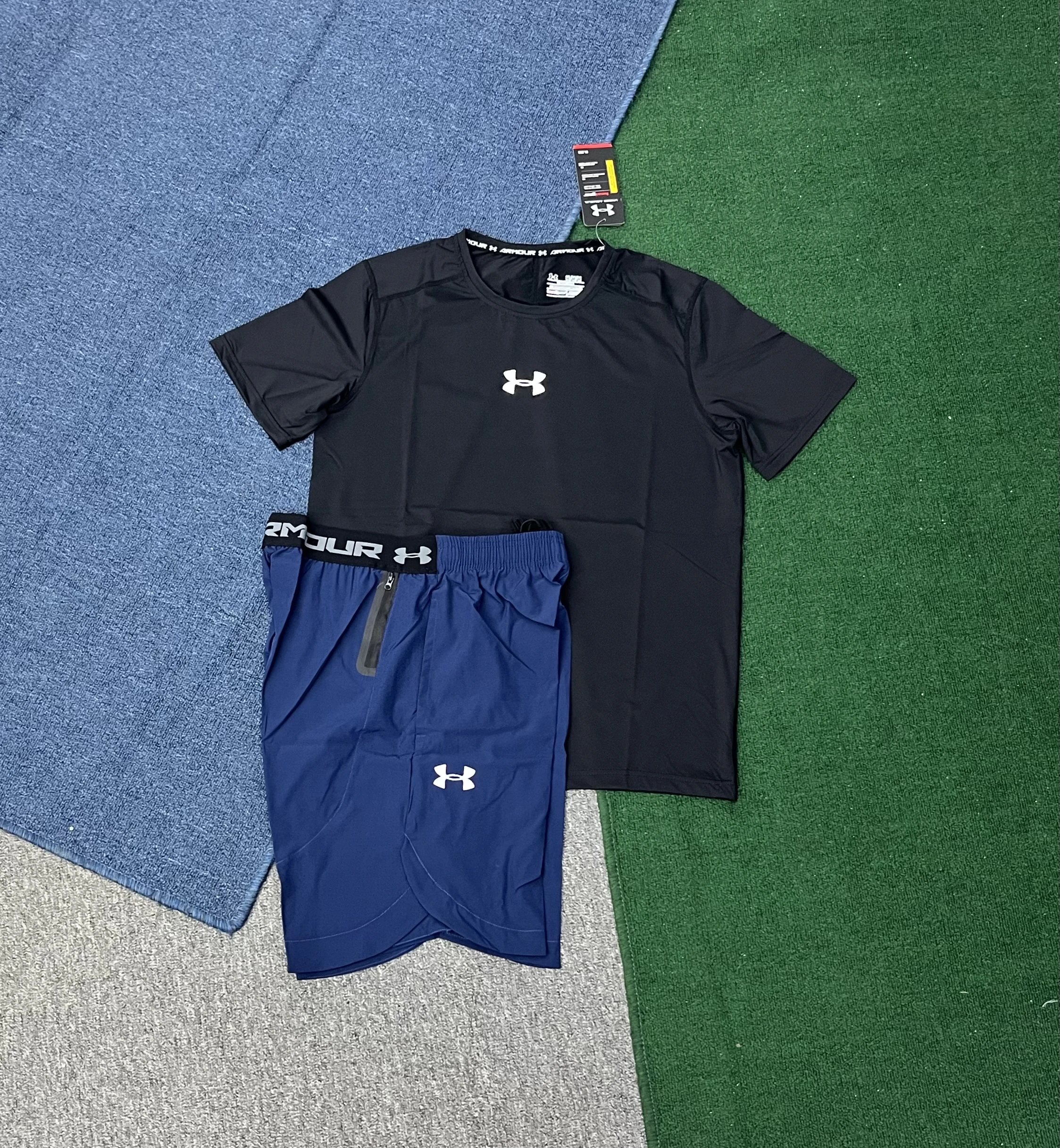 Under Armour Tracksuits Short-sleeve T-shirt and jogger pants set image 8