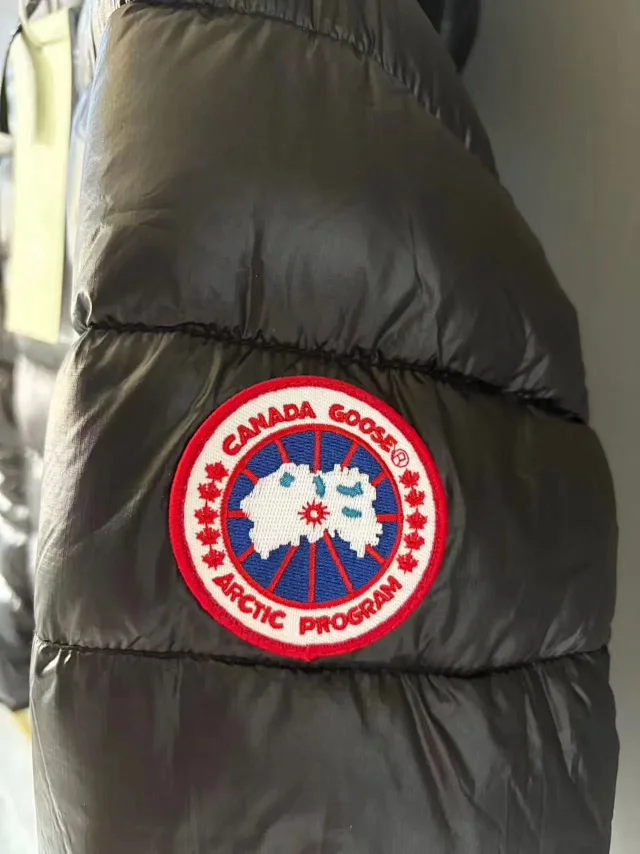 Canada Goose Down Jackets Quilted puffer jacket with Arctic Program sleeve patch product detail image 29