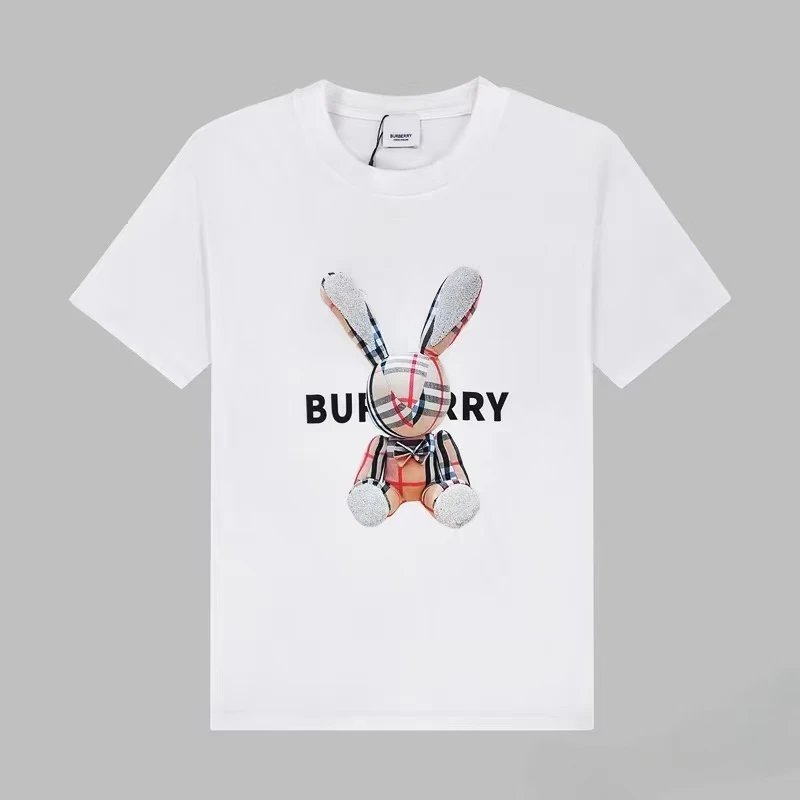 Burberry T-Shirts Short Sleeve Graphic T-Shirt image 4