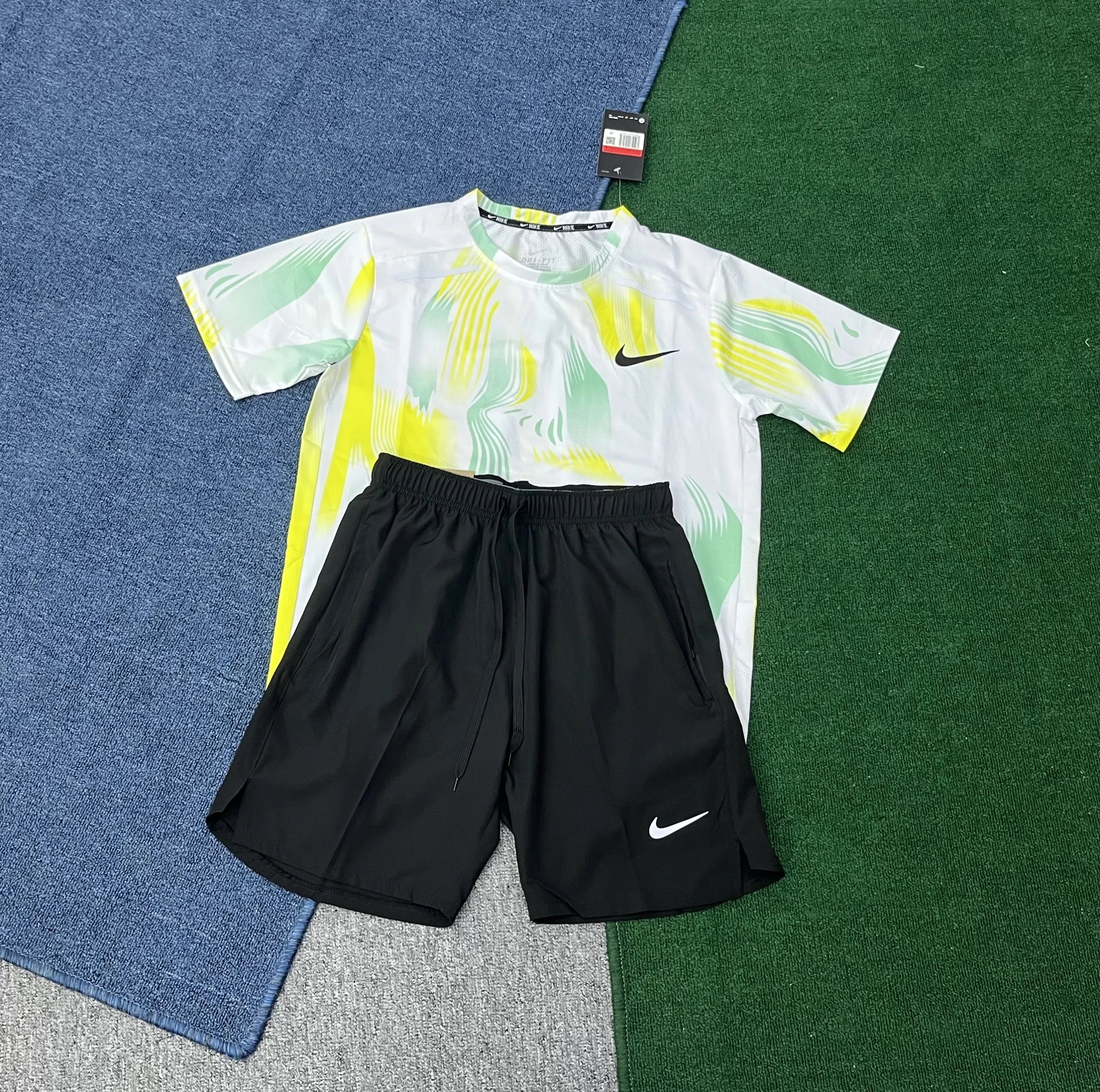 Nike Matching Sets Dri-FIT short-sleeve T-shirt and shorts set — 6