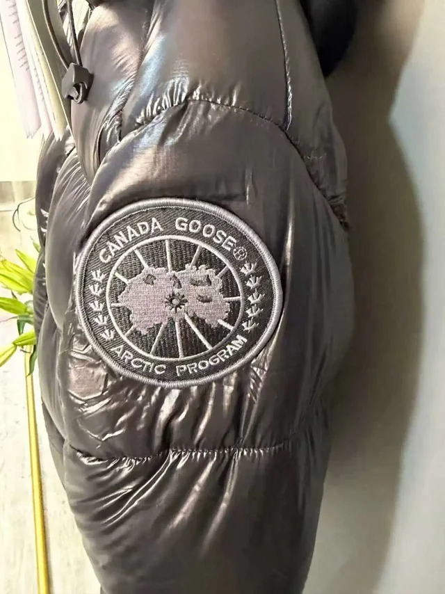 Canada Goose Down Jackets Quilted puffer jacket with Arctic Program sleeve patch product detail image 39