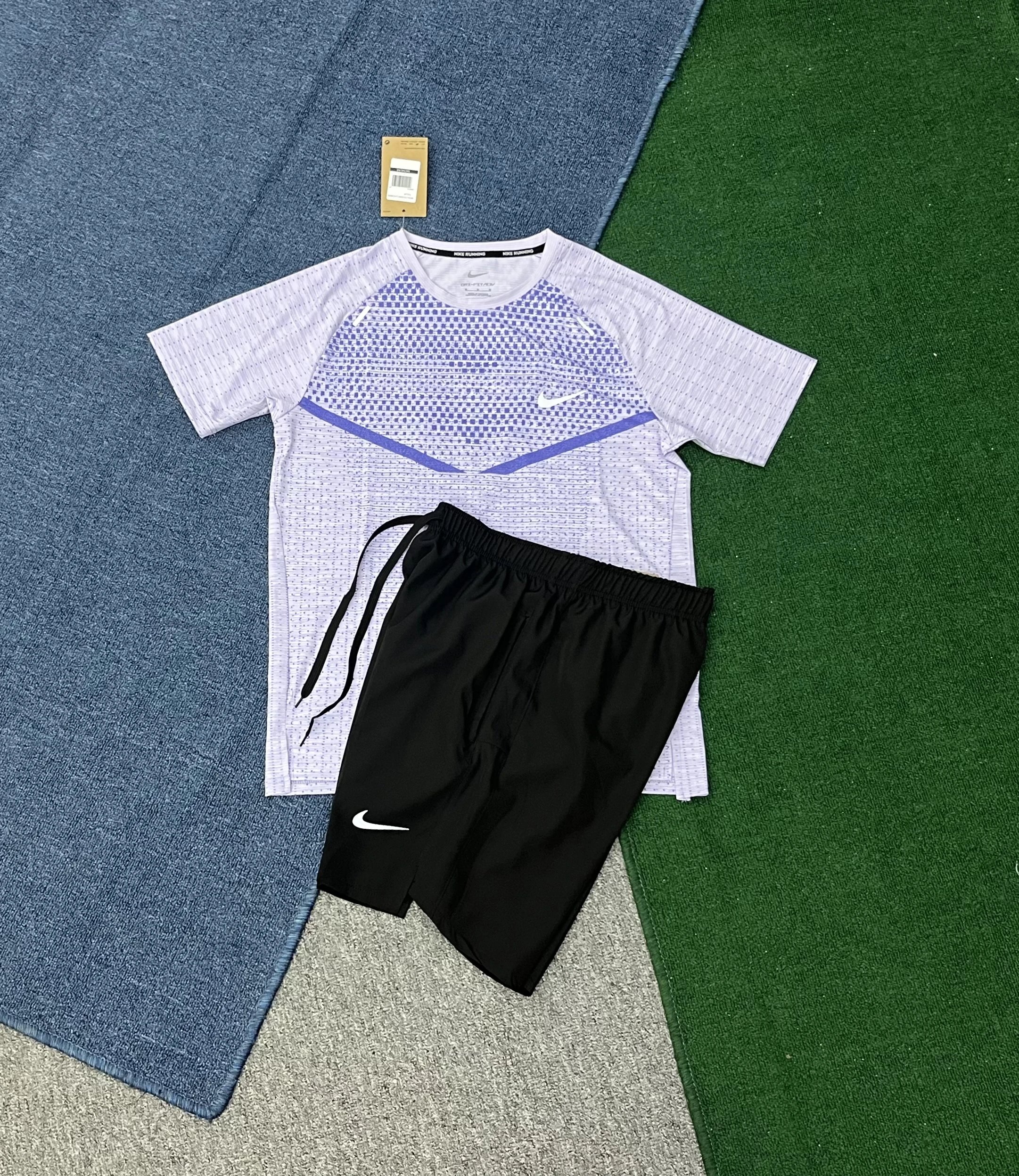 Nike Matching Sets Dri-FIT Short-Sleeve Top and Shorts Set — 8