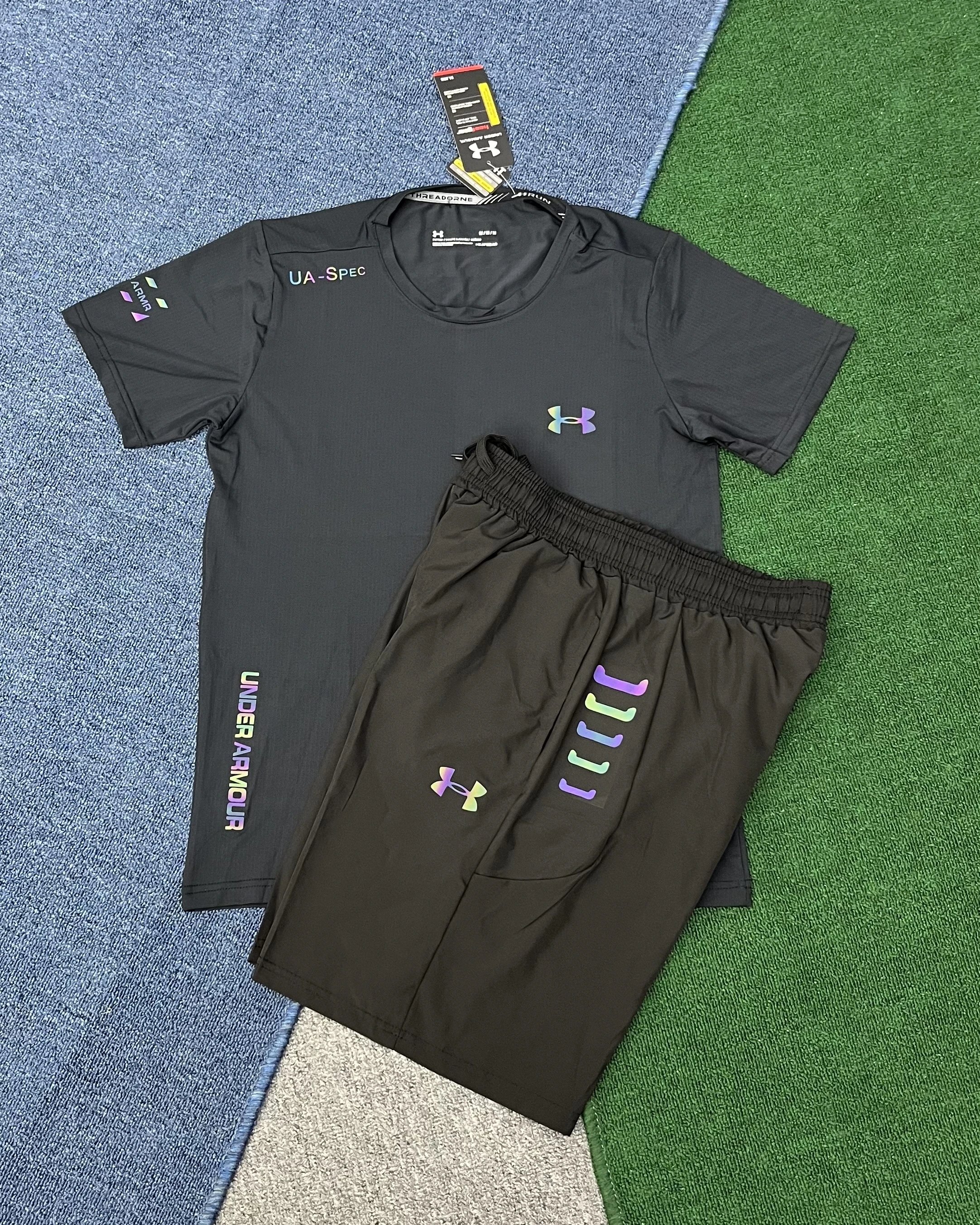 Under Armour Matching Sets UA-Spec Short-Sleeve T-Shirt and Shorts Set — 21