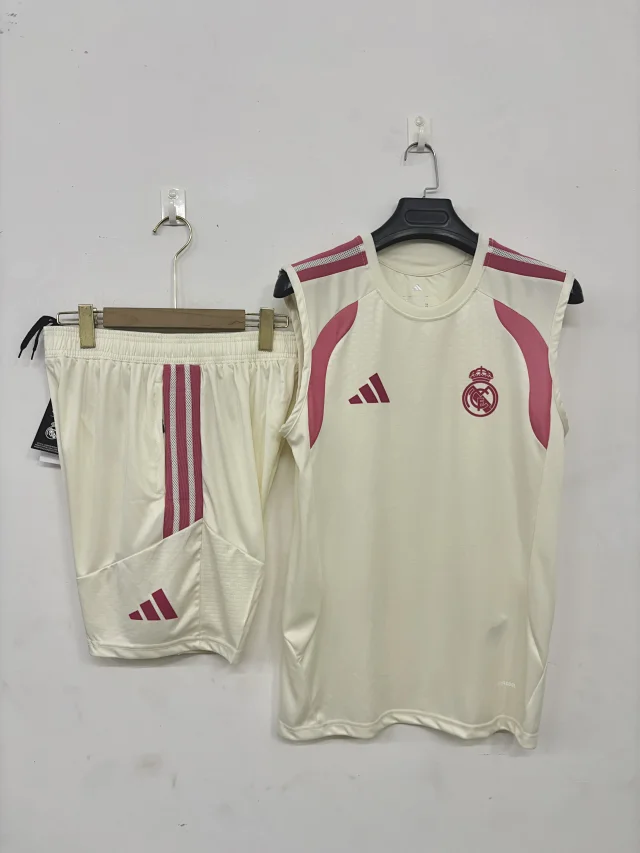 adidas Matching Sets Football training vest and shorts set product detail image 1