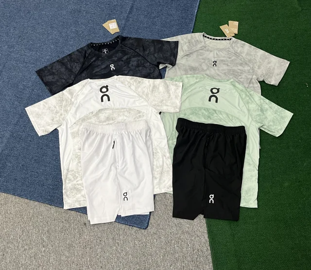 On Matching Sets Short-Sleeve T-Shirt and Shorts Set product detail image 1