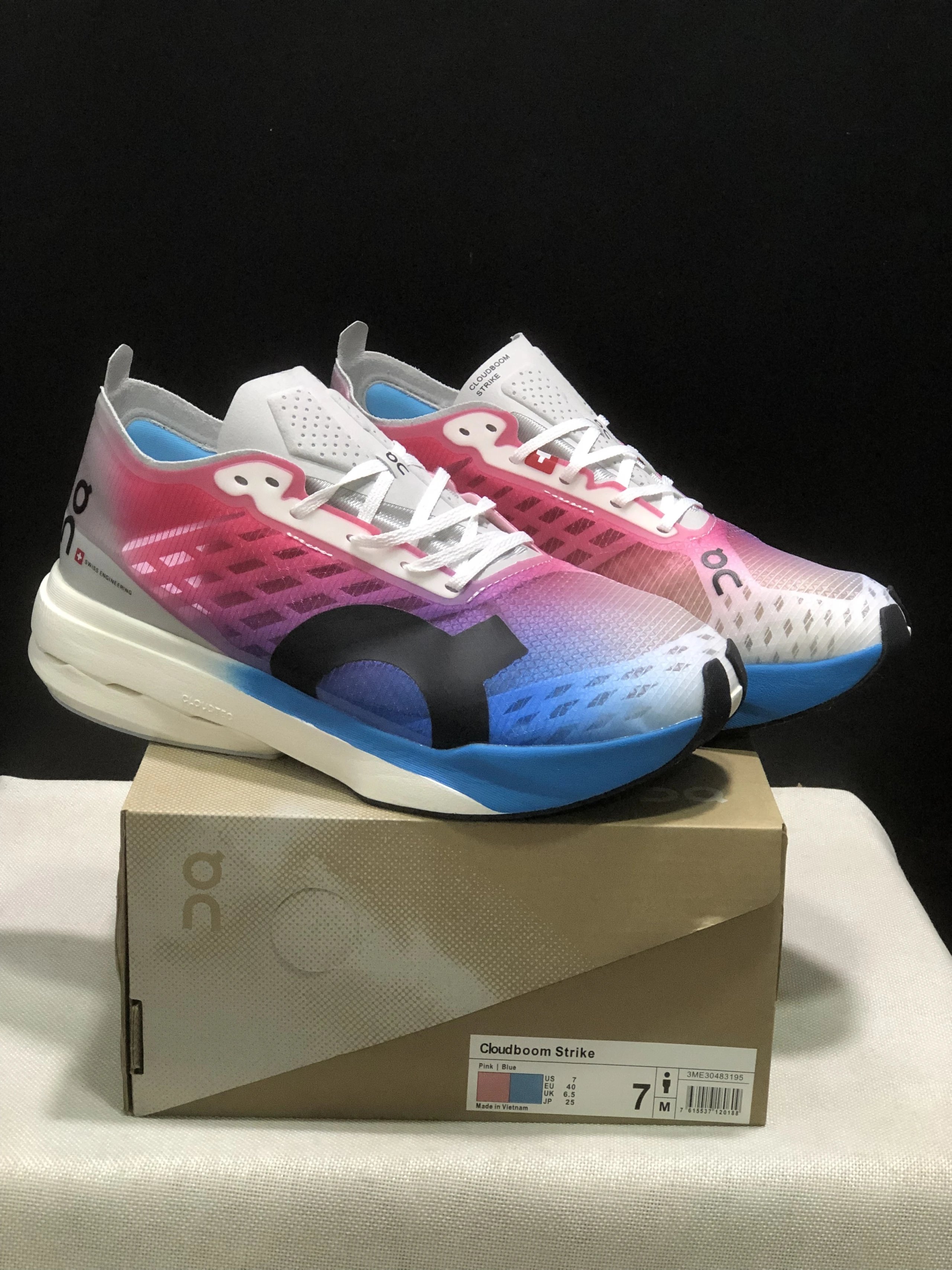 On Sneakers Cloudboom Strike and mesh running shoe styles image 7