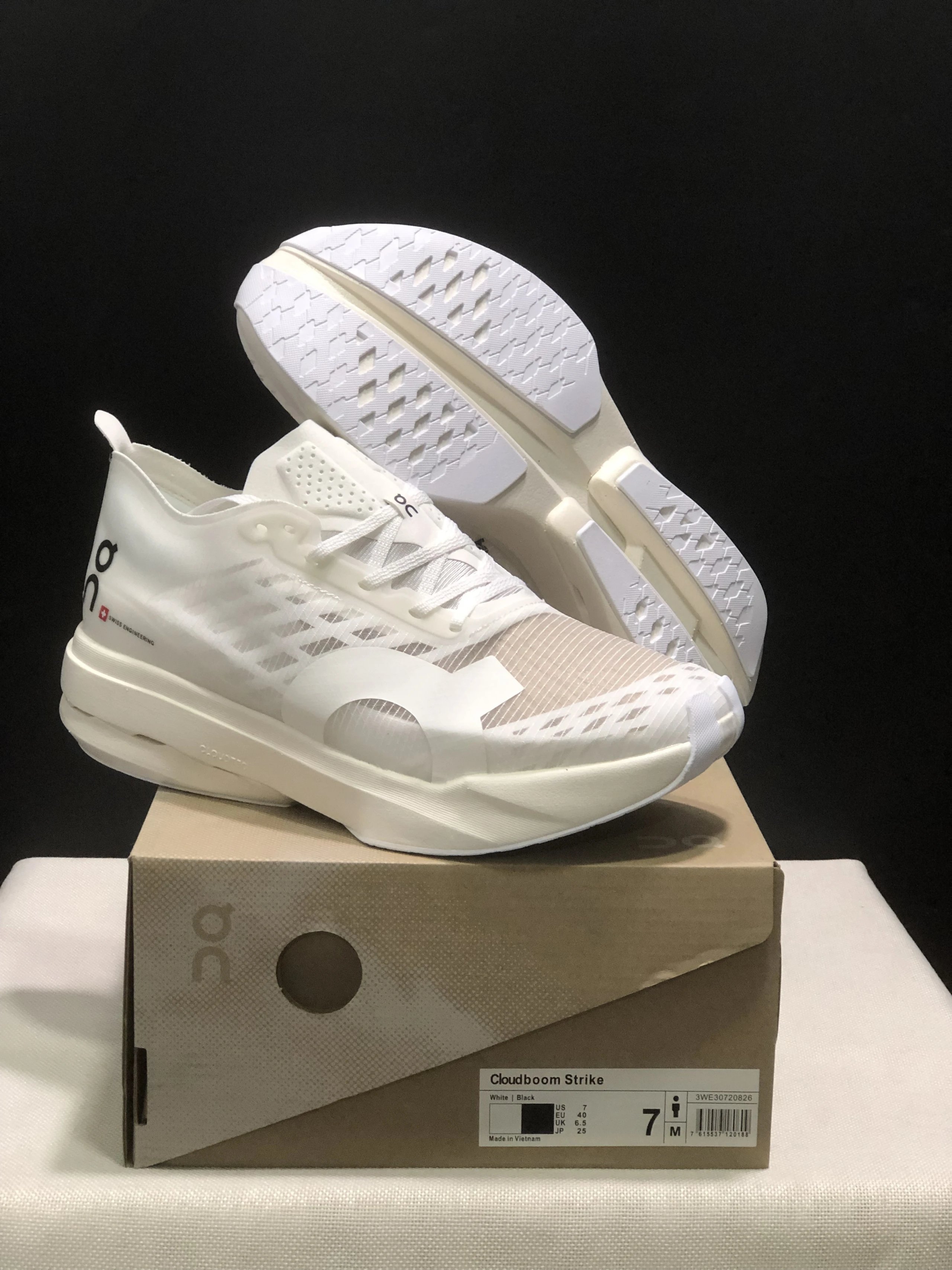 On Sneakers Cloudboom Strike and mesh running shoe styles — 19