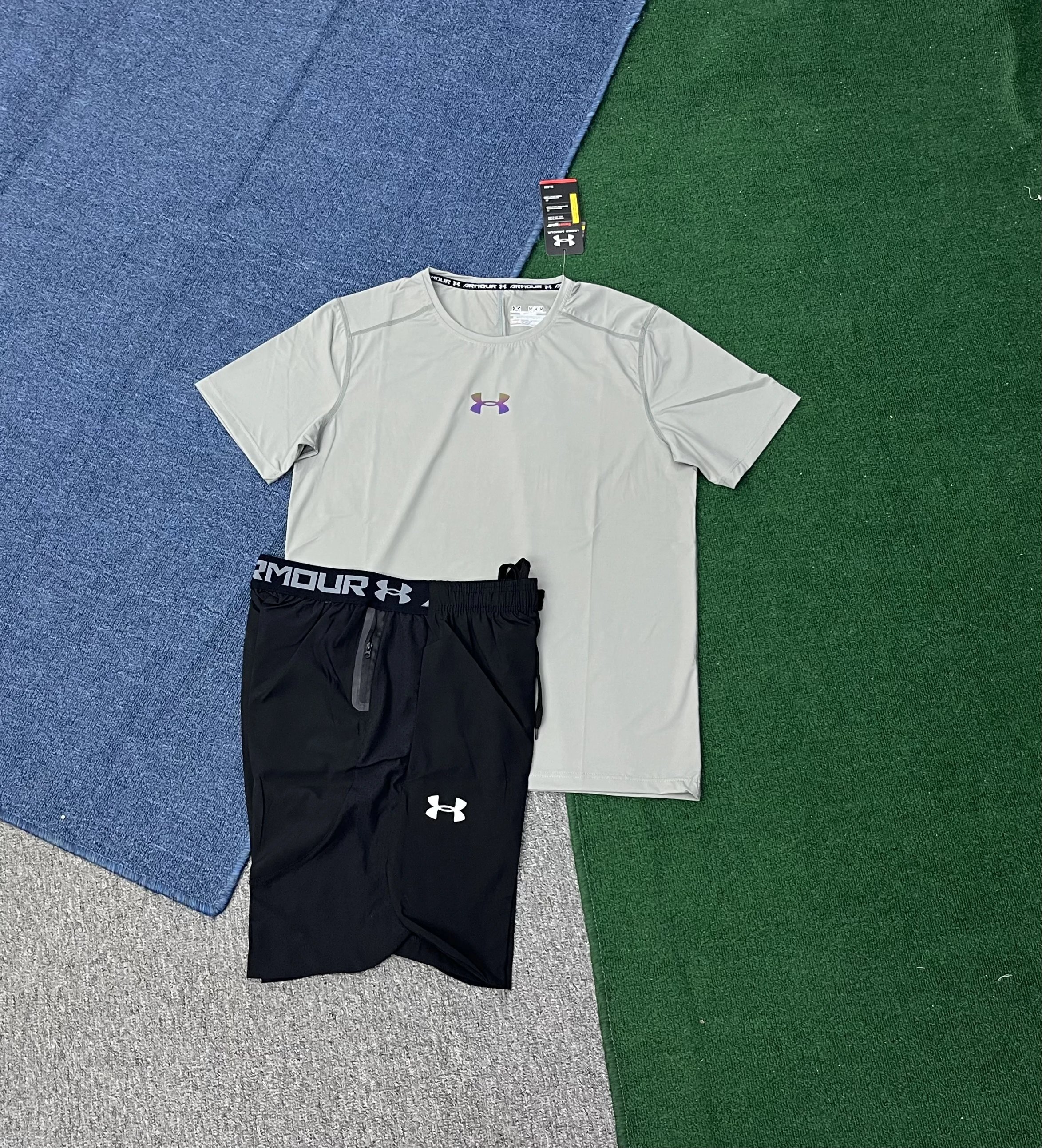 Under Armour Tracksuits Short-sleeve T-shirt and jogger pants set — 28