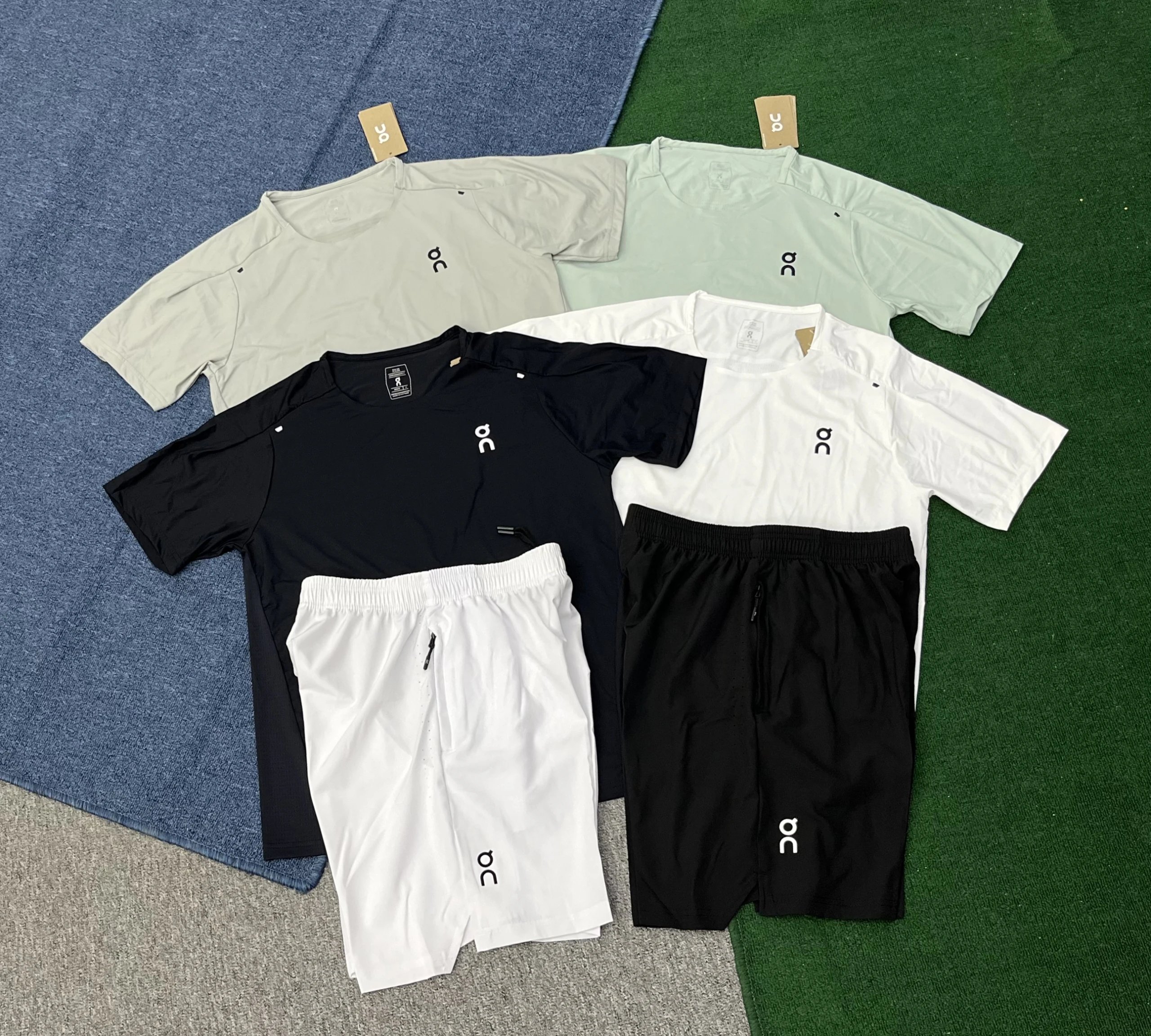On Matching Sets Short-Sleeve T-Shirt and Shorts Set image 2