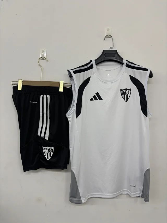 adidas Matching Sets Football training vest and shorts set product detail image 12