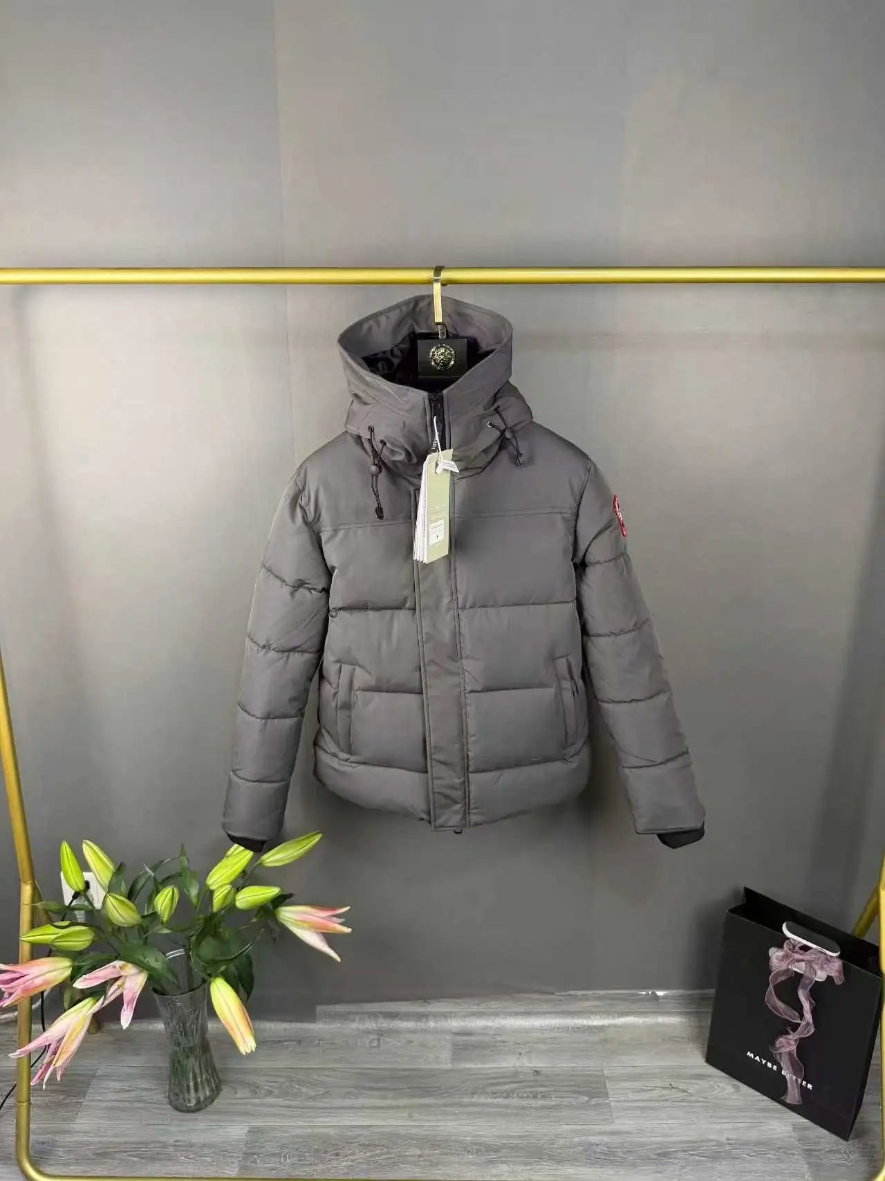 Canada Goose Down Jackets Quilted puffer jacket with Arctic Program sleeve patch — 21
