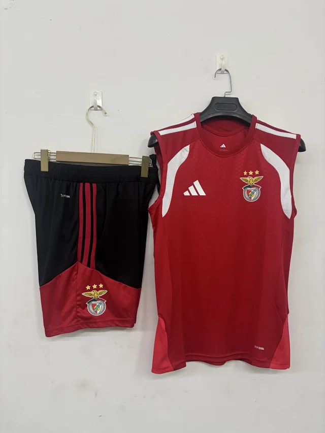 adidas Matching Sets Football training vest and shorts set product detail image 7