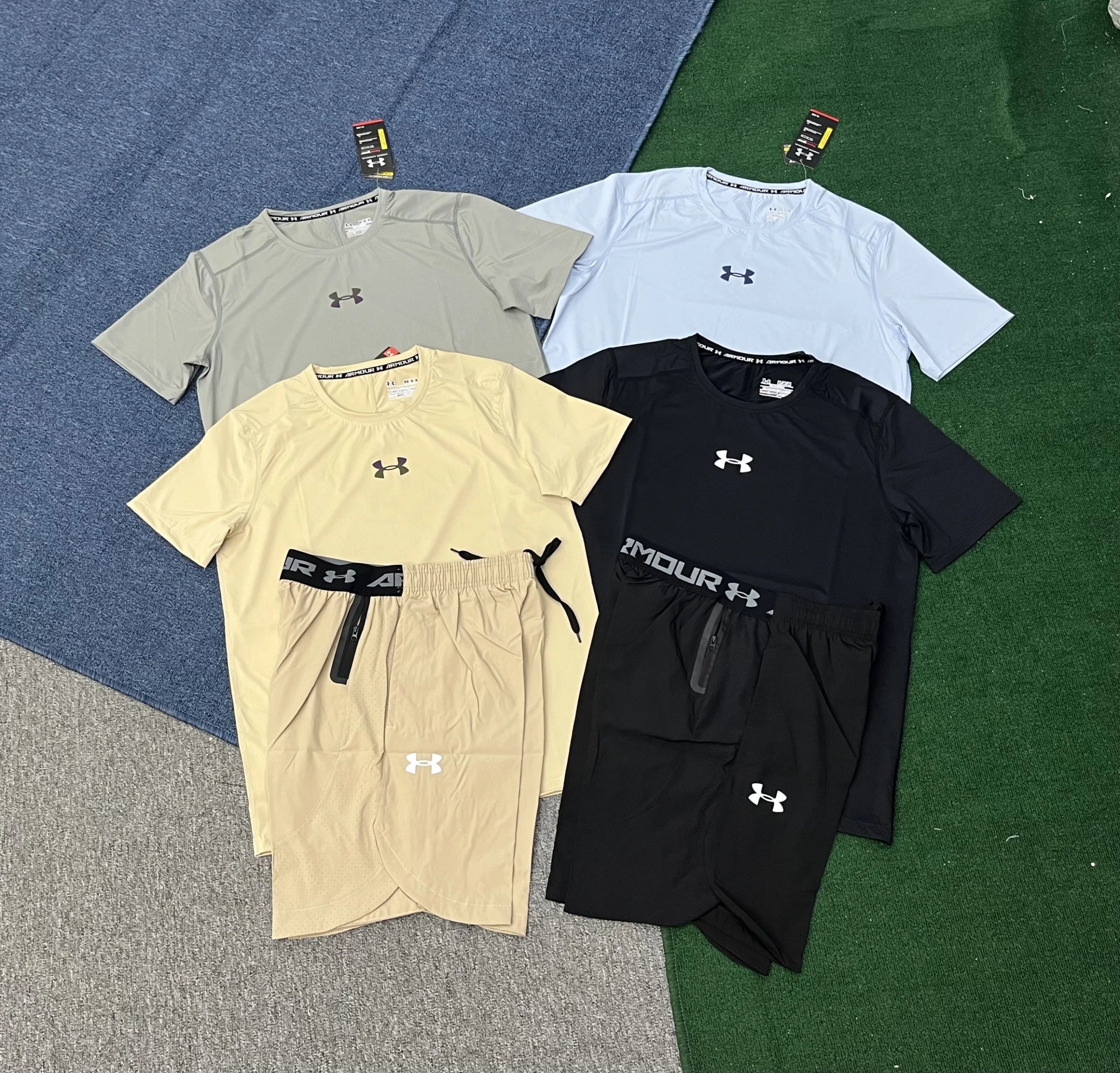 Under Armour Tracksuits Short-sleeve T-shirt and jogger pants set image 2