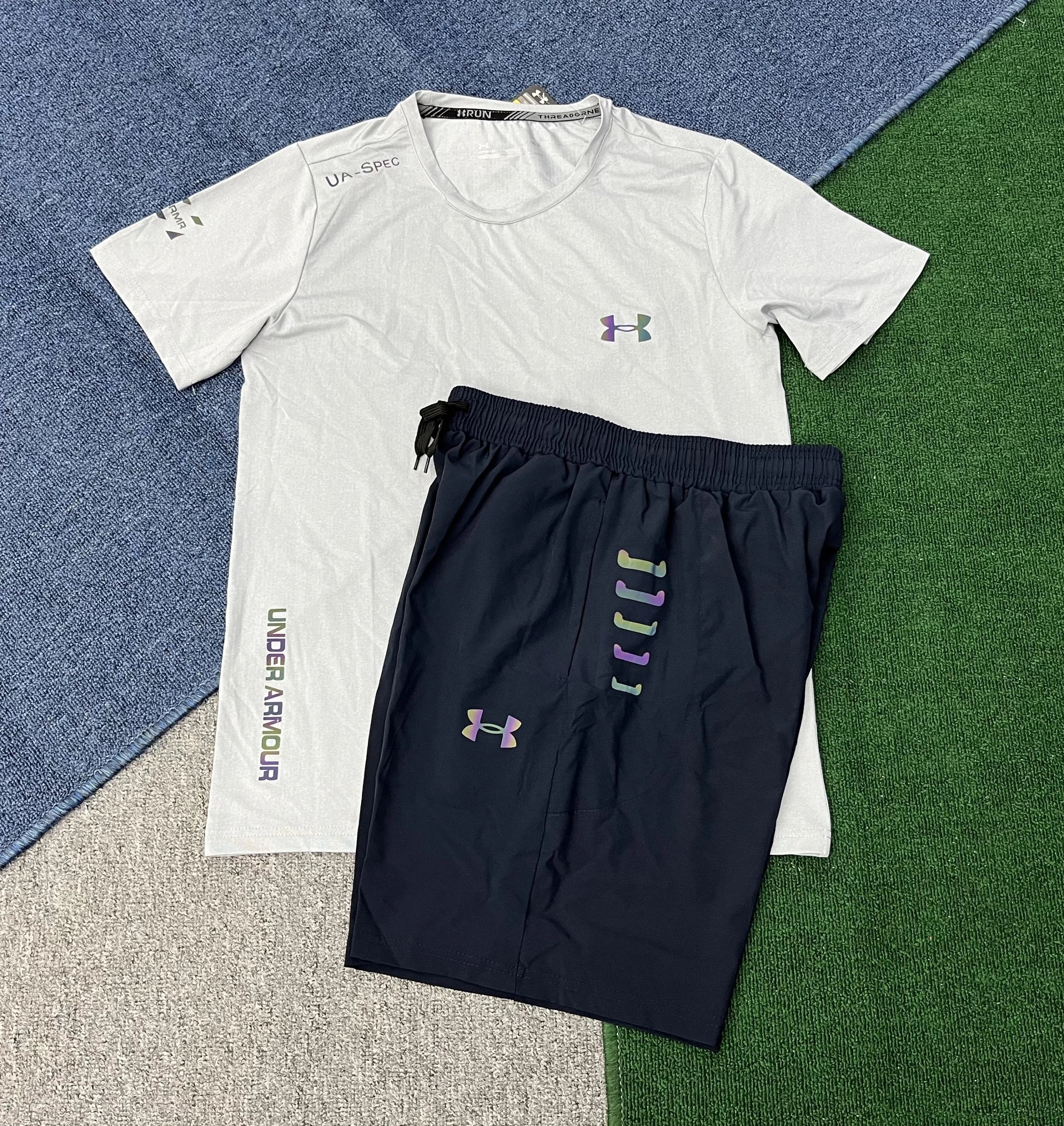 Under Armour Matching Sets UA-Spec Short-Sleeve T-Shirt and Shorts Set — 2