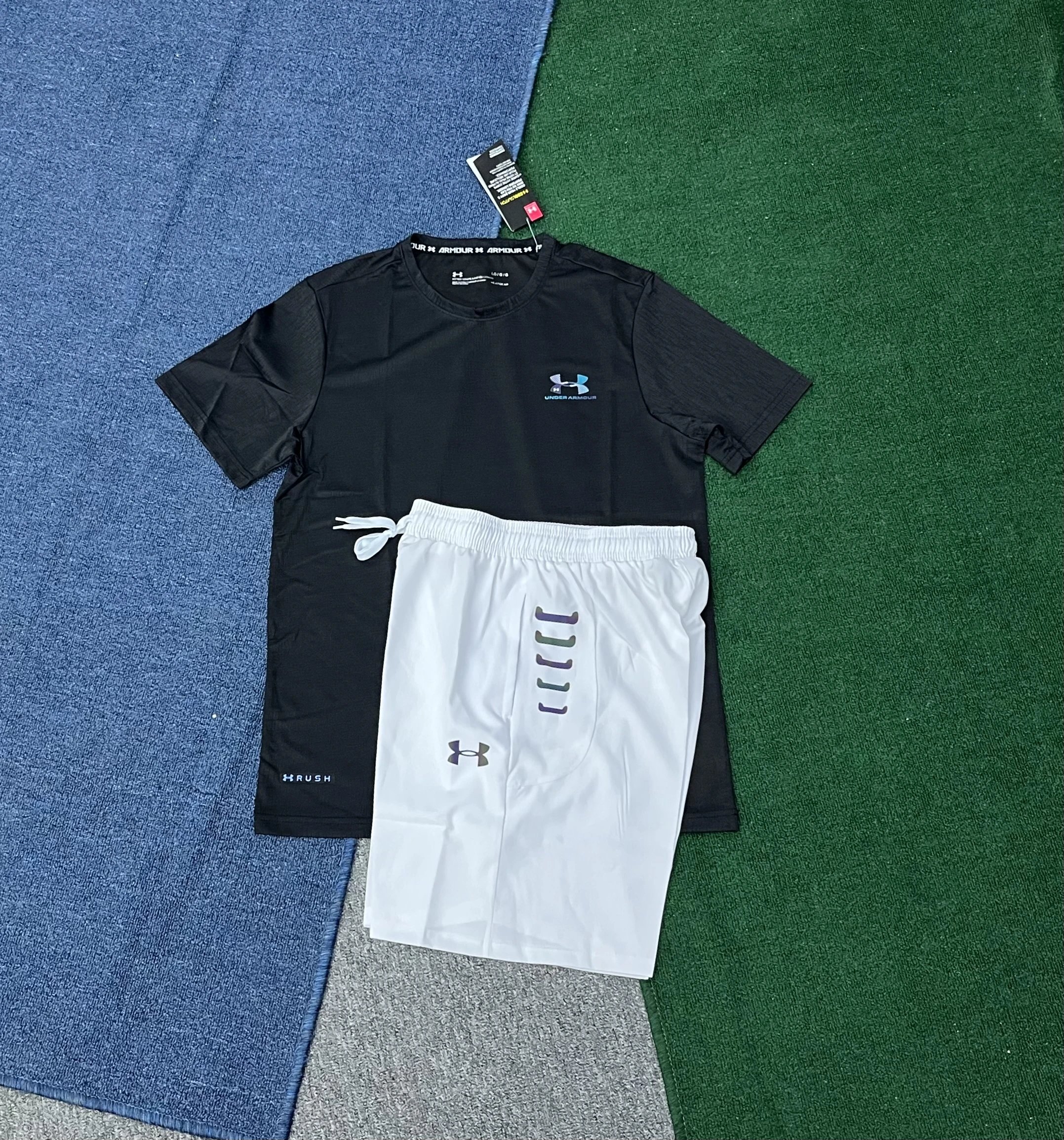 Under Armour Tracksuits Short-sleeve T-shirt and jogger pants set image 5