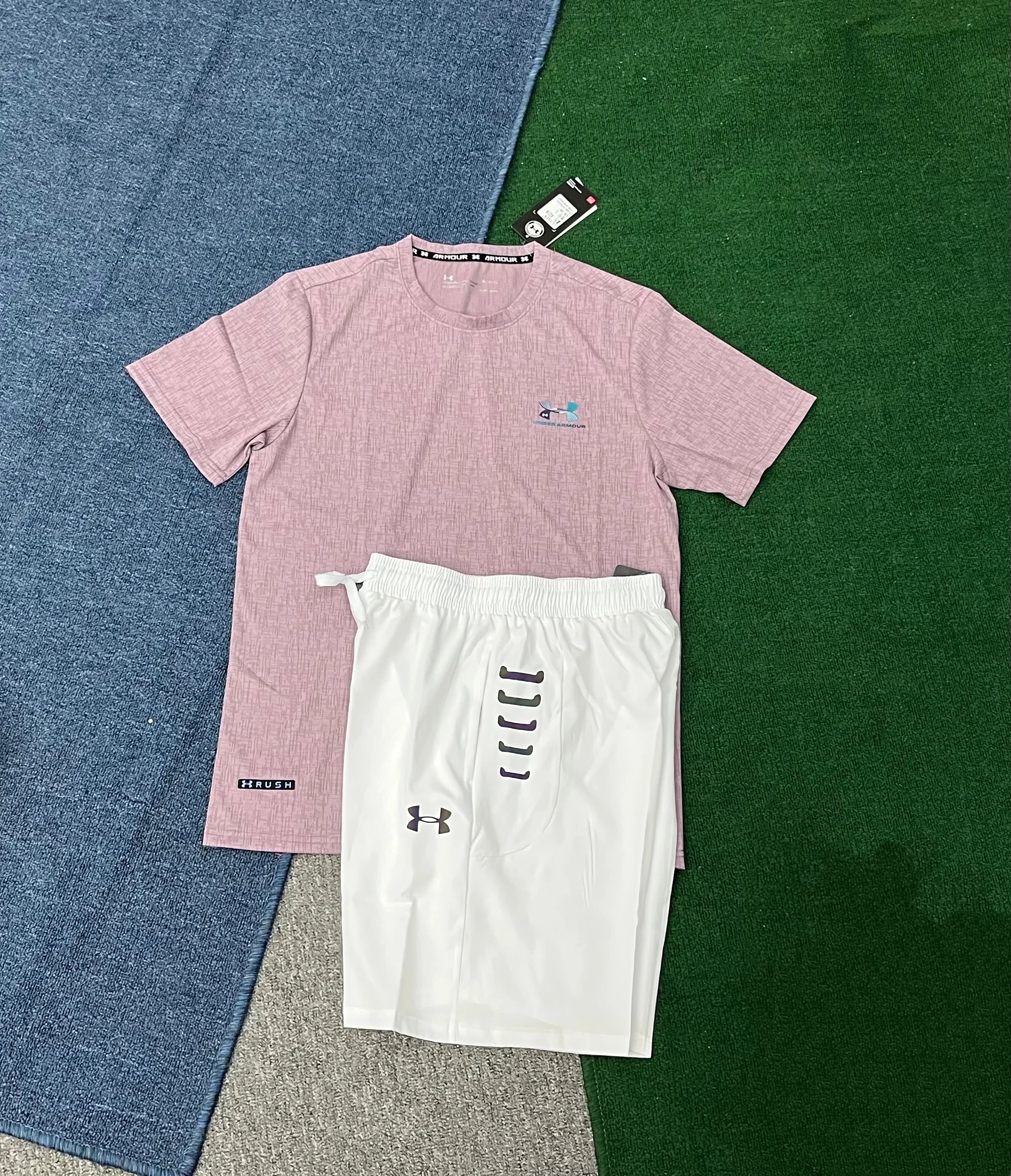 Under Armour Tracksuits Short-sleeve T-shirt and jogger pants set — 9