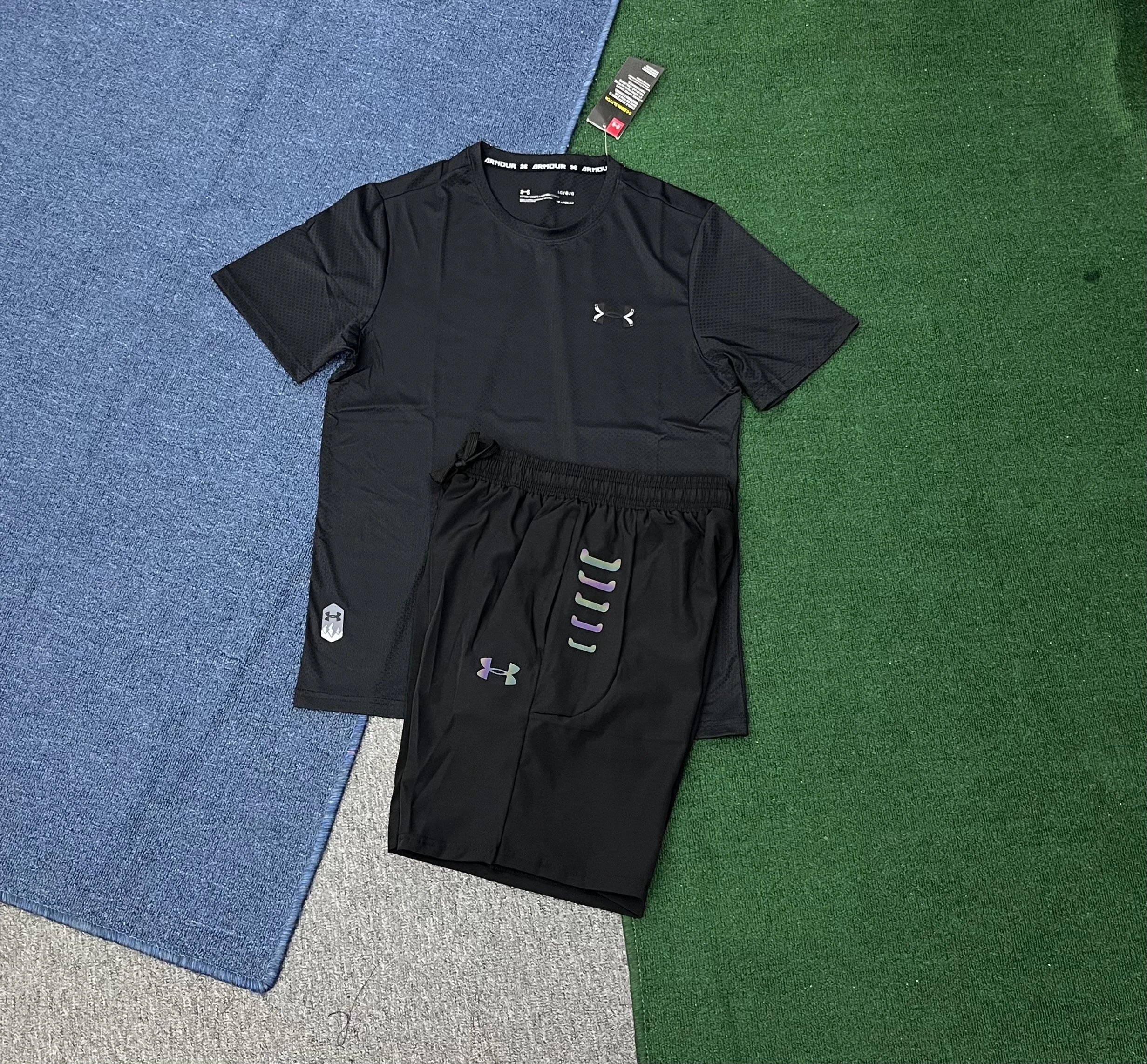 Under Armour Tracksuits Short-sleeve T-shirt and jogger pants set — 12