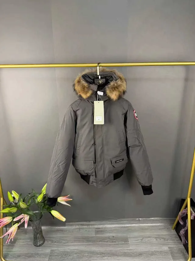 Canada Goose Down Jackets Quilted puffer jacket with Arctic Program sleeve patch product detail image 17