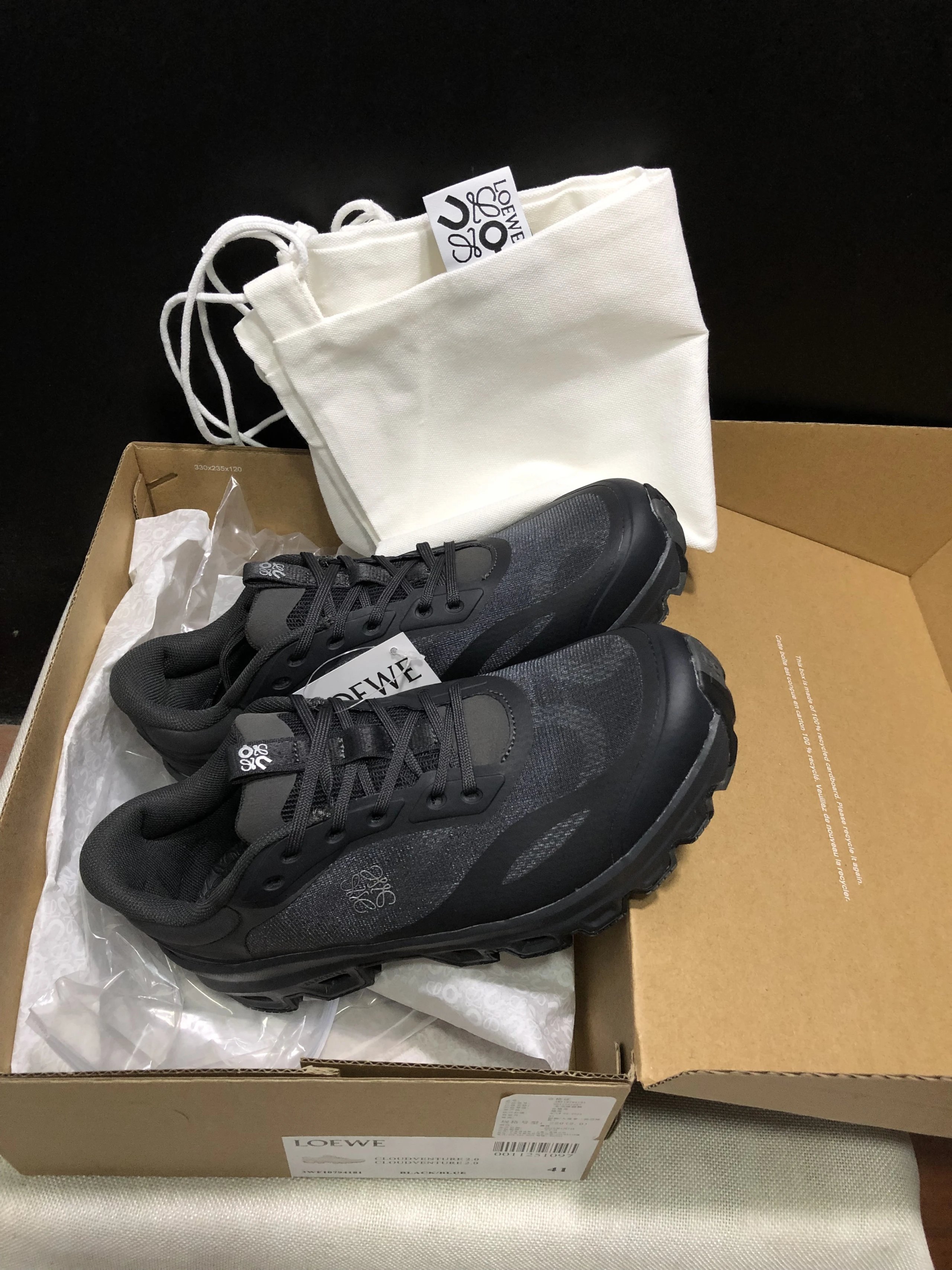 Loewe Two distinct sneaker designs with Anagram branding — 16