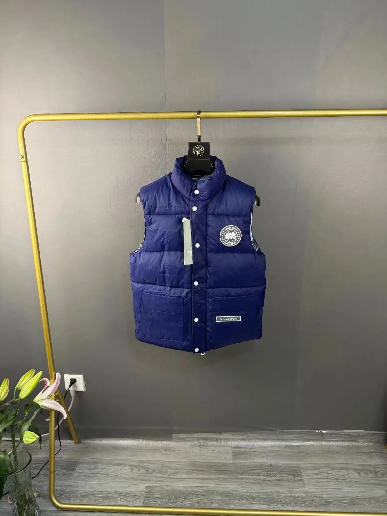 Canada Goose Vests Quilted Puffer Vest with Stand Collar image 4