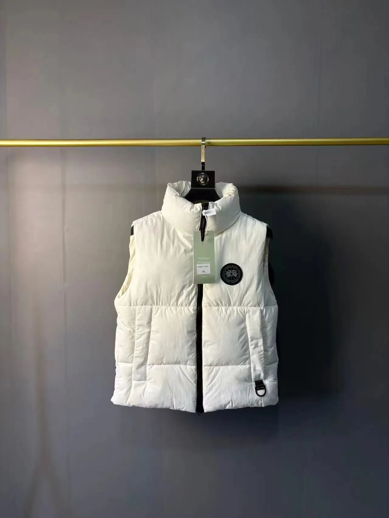 Canada Goose Vests Quilted Puffer Vest with Stand Collar — 9