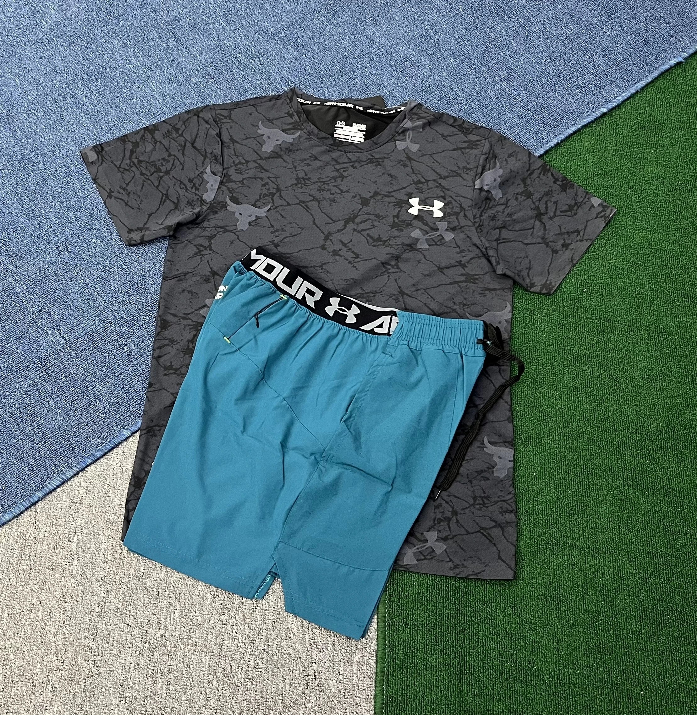 Under Armour Matching Sets UA-Spec Short-Sleeve T-Shirt and Shorts Set — 17