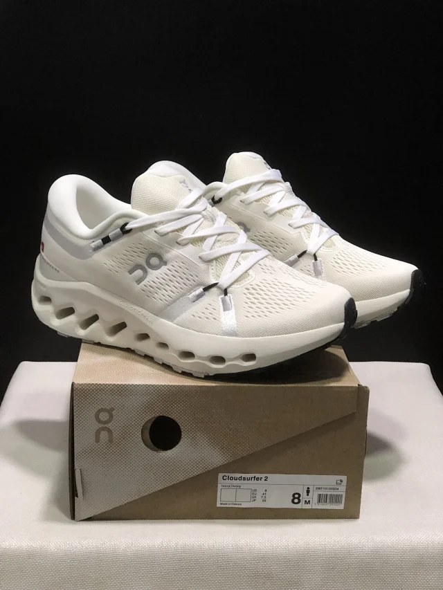 On Sneakers Cloudboom Strike and mesh running shoe styles product detail image 6