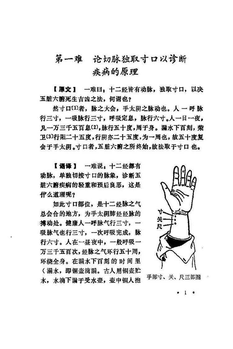 图注八十一难经译注插图3 图注八十一难经译注插图3