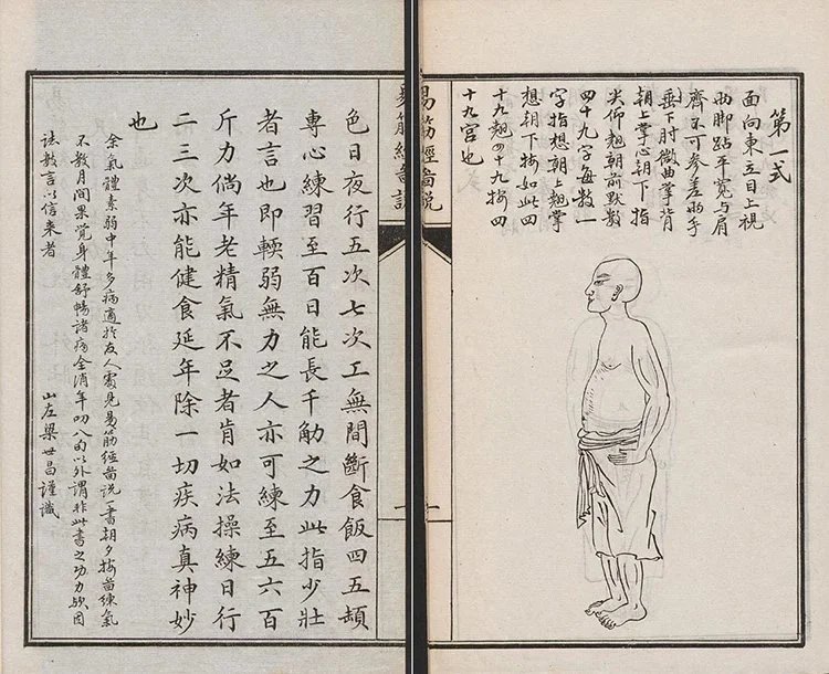 易筋经外经图说插图1