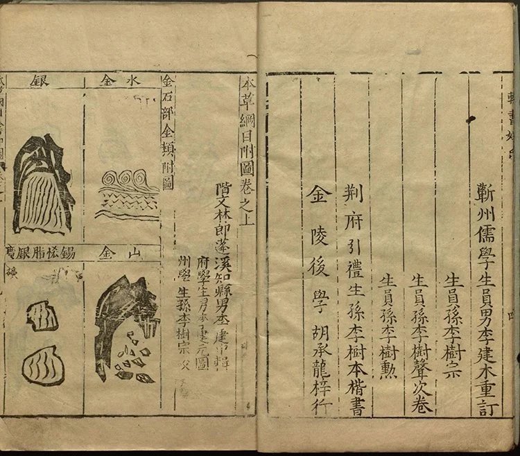 本草纲目插图1 本草纲目插图1