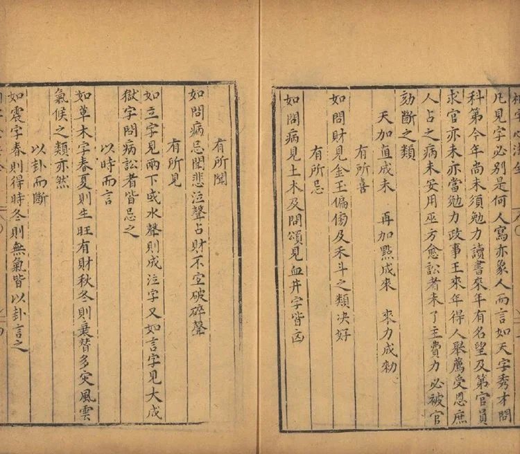 新刻相字心法插图3