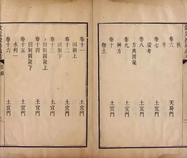 钦定授时通考插图2