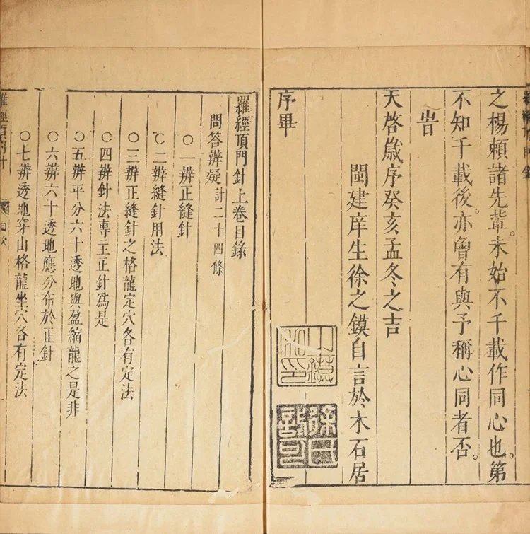 徐氏家藏罗经顶门针插图1 徐氏家藏罗经顶门针插图1