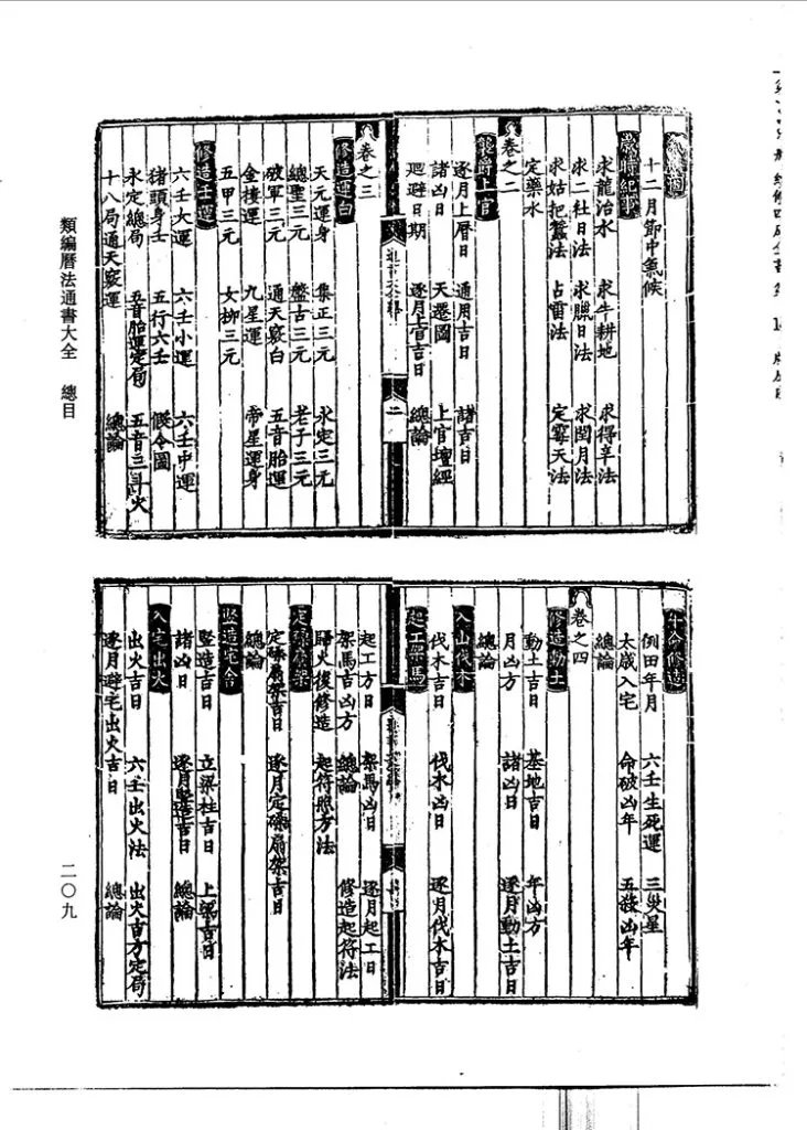 历法通书大全插图2 历法通书大全插图2