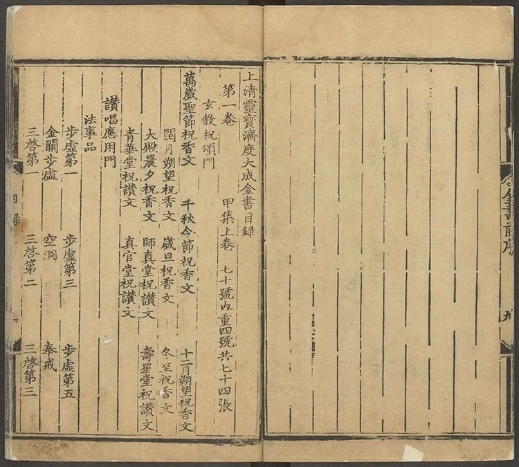 上清灵宝济度大成金书插图1 上清灵宝济度大成金书插图1