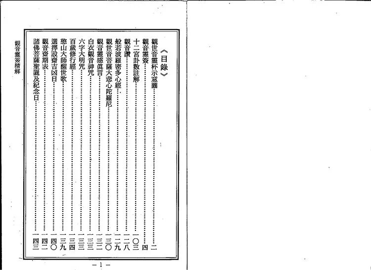 观音灵签精解插图1