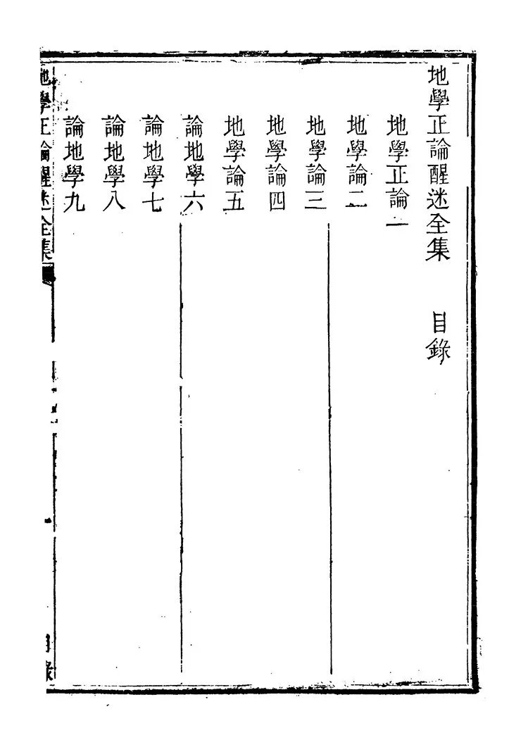 地学正论醒迷全集插图1