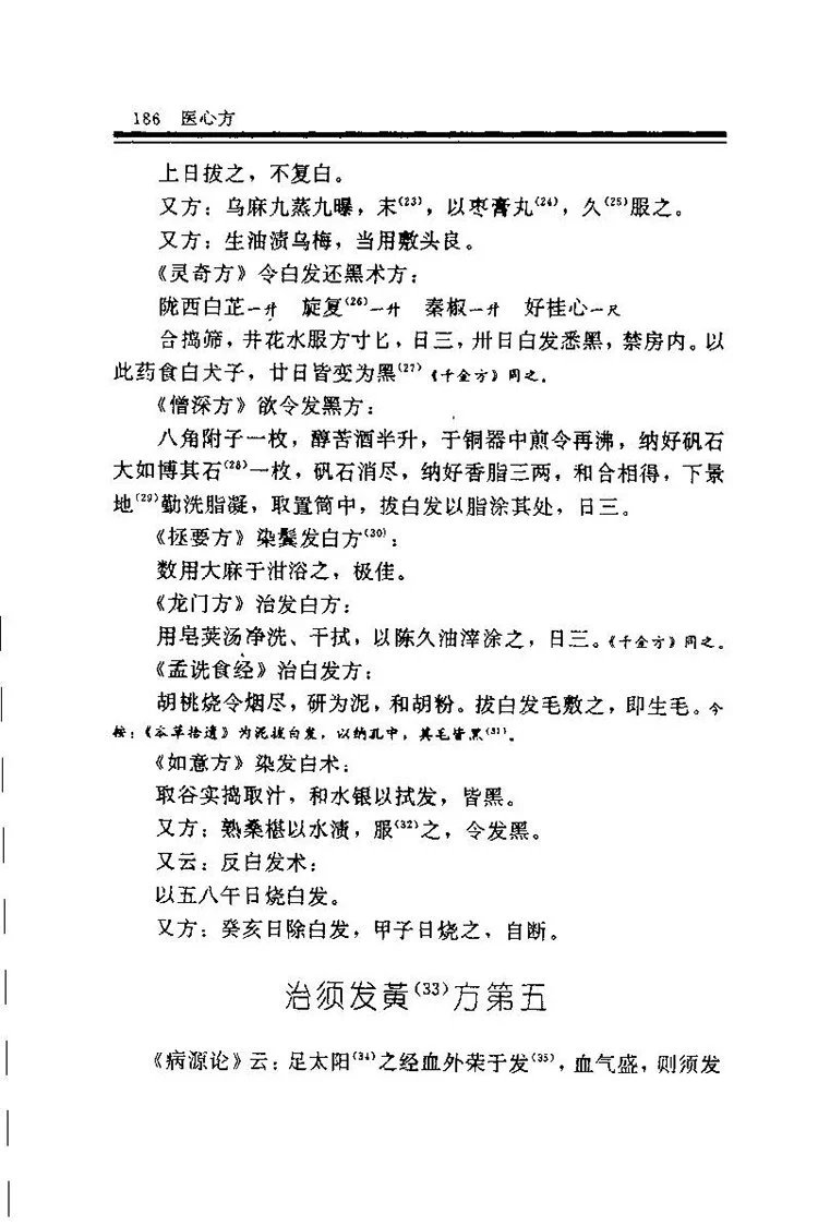 医心方白话校注插图3 医心方白话校注插图3