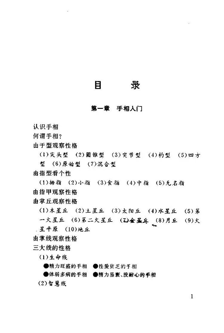 手相大全插图1 手相大全插图1